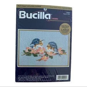 Bucilla Crewel 42025 Singing the Blues 7x5